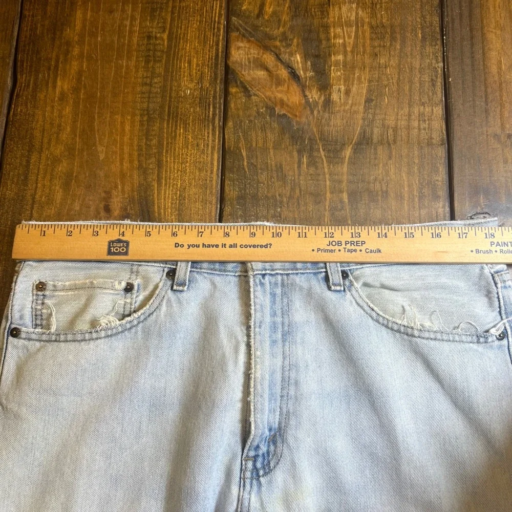 Signature by Levi‎ Strauss & Co Mens Regular Fit Light Wash Jeans 36x34 Cotton